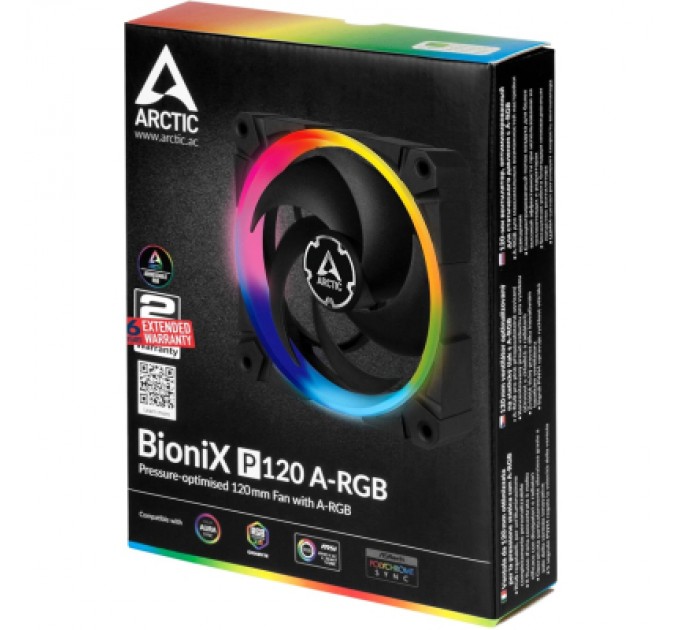 Arctic Кулер до корпусу Arctic BioniX P120 A-RGB (ACFAN00146A)