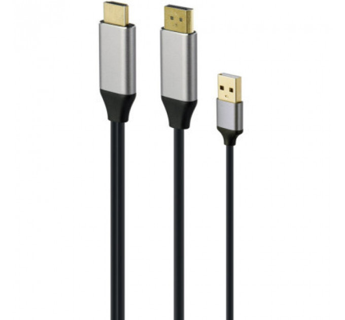 Перехідник Cablexpert HDMI to DisplayPort 4K 60Hz 2m (A-HDMIM-DPM-01)