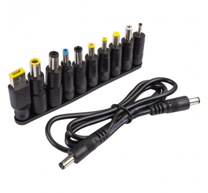 Кабель живлення PowerPlant для PB930548 30000mAh DC 12-19V комплект перехідників 10 шт (PB931118)