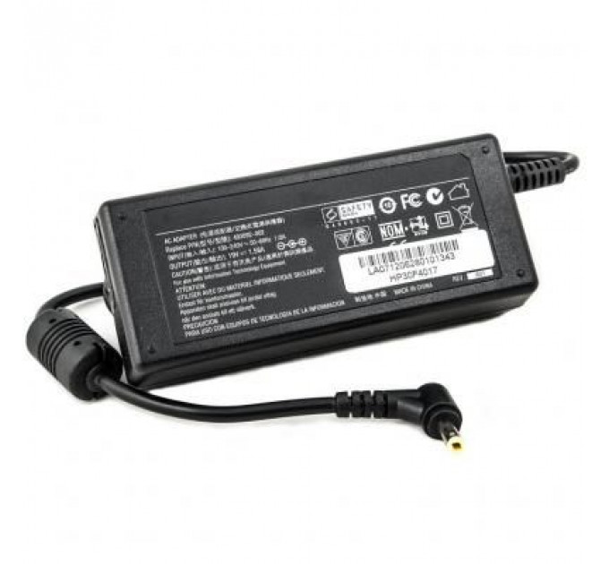 Блок живлення до ноутбуку PowerPlant HP 220V, 30W, 19V, 1.58A (4.0*1.7mm) (HP30F4017)