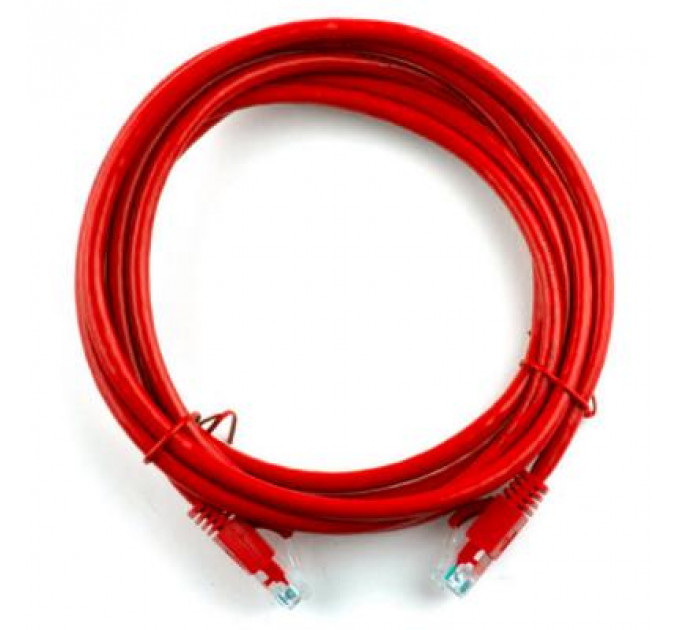 Патч-корд 30м, RJ-45, Cat.5e, CU, мідь, червоний Ritar (PCR-CU/30Rd / 04307)