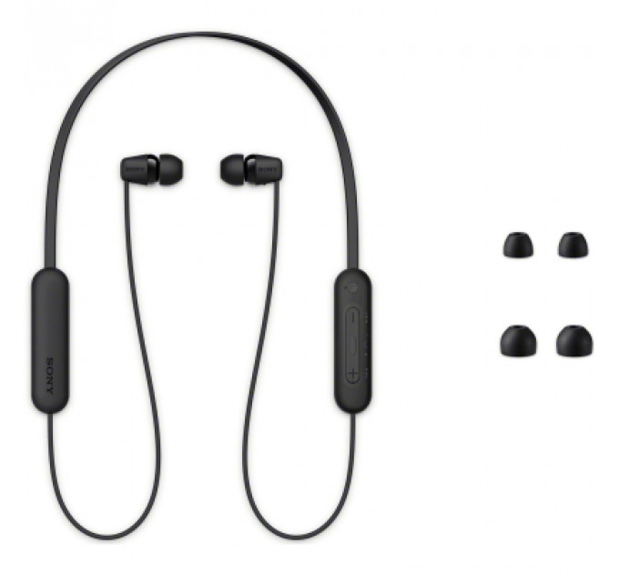 Навушники Sony WI-C100 Black (WIC100B.CE7)