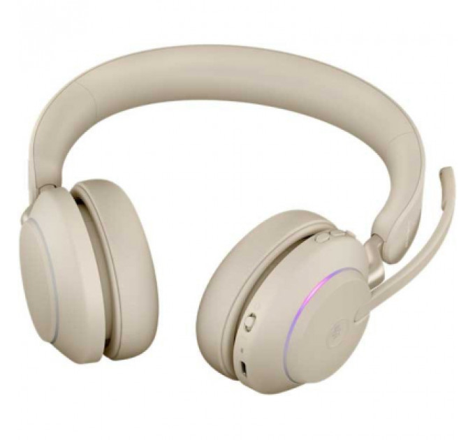 Навушники Jabra Evolve2 65 Link380c MS Stereo Beige (26599-999-898)