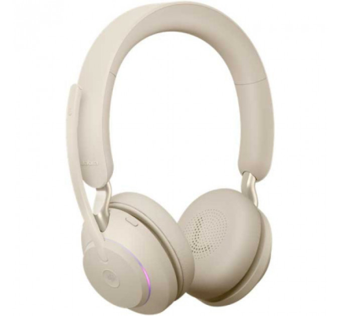Навушники Jabra Evolve2 65 Link380c MS Stereo Beige (26599-999-898)