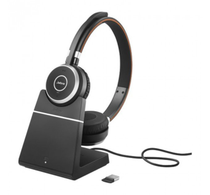 Навушники Jabra Evolve 65 SE Link380a MS Stereo + with charging base (6599-833-399)