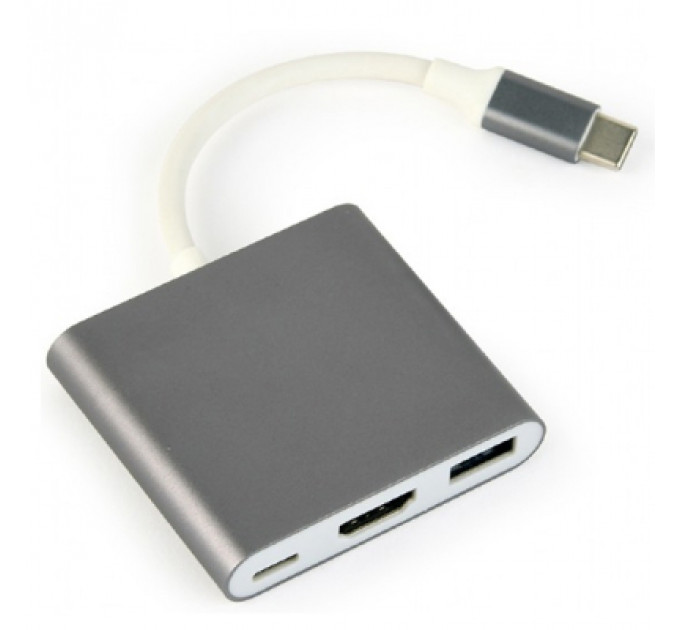 Перехідник USB Type-C to HDMI Cablexpert (A-CM-HDMIF-02-SG)