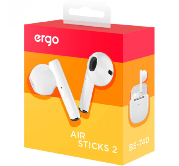Навушники Ergo BS-740 Sticks Nano 2 White (BS-740W)
