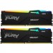 Kingston Fury (ex.HyperX) Модуль пам'яті для комп'ютера DDR5 32GB (2x16GB) 5600 MHz FURY Beast RGB Kingston Fury (ex.HyperX) (KF556C40BBAK2-32)