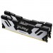 Kingston Fury (ex.HyperX) Модуль пам'яті для комп'ютера DDR5 32GB (2x16GB) 6400 MHz FURY Renegade Silver Kingston Fury (ex.HyperX) (KF564C32RSK2-32)