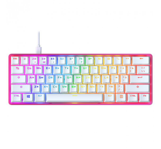Клавіатура HyperX Alloy Origins 60 Pink (572Y6AA)