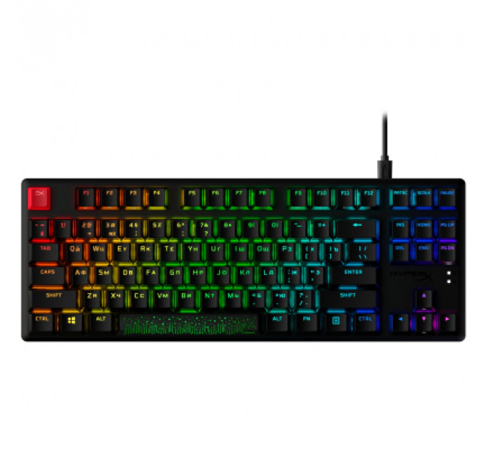 Клавіатура HyperX Alloy Origins Core PBT HX Red (639N7AA)