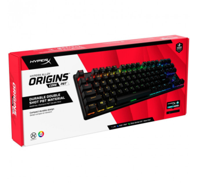Клавіатура HyperX Alloy Origins Core PBT HX Aqua (639N9AA)