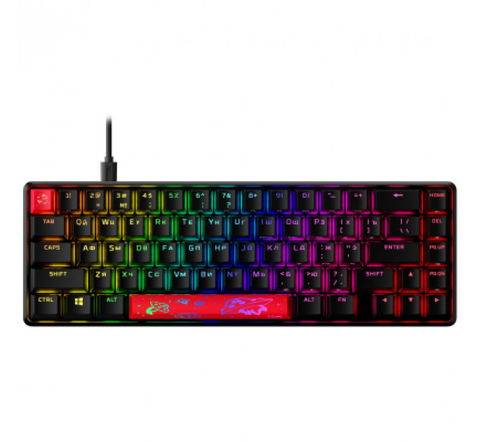 Клавіатура HyperX Alloy Origins 65 HX Red (4P5D6AX)