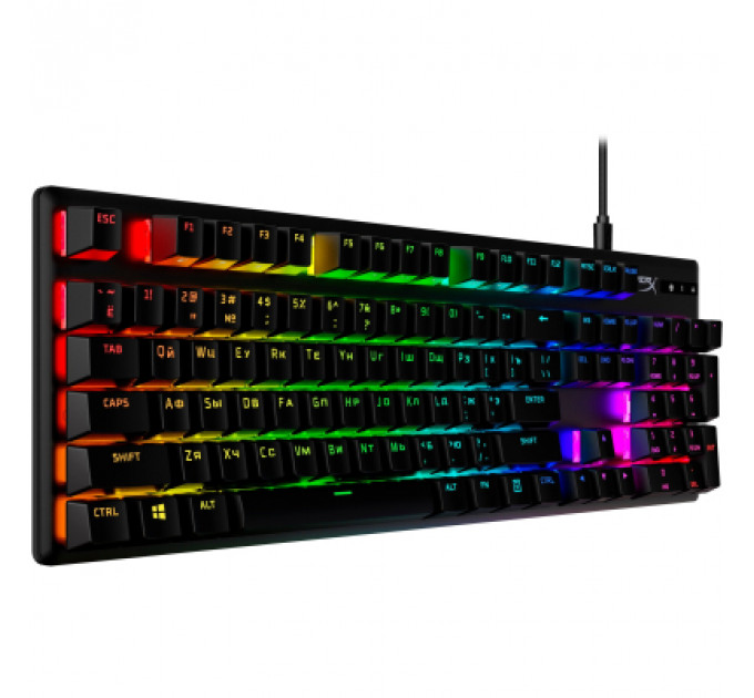 Клавіатура HyperX Alloy Origins PBT HX Aqua (639N5AA)