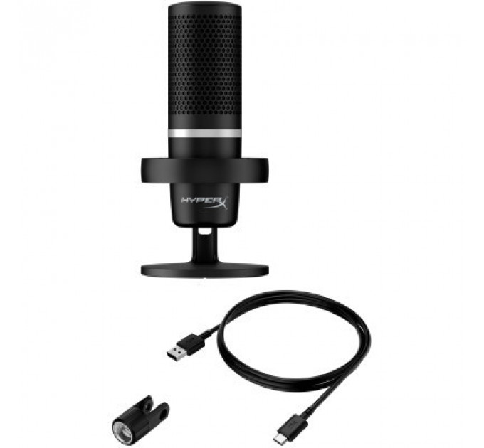 Мікрофон HyperX DuoCast Black (4P5E2AA)