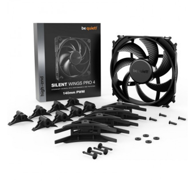 Кулер до корпусу Be quiet! Silent Wings PRO 4 140mm PWM (BL099)
