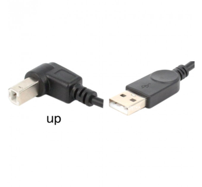 Кабель для принтера USB 2.0 AM/BM 1.0m 90 up Value (S0754)