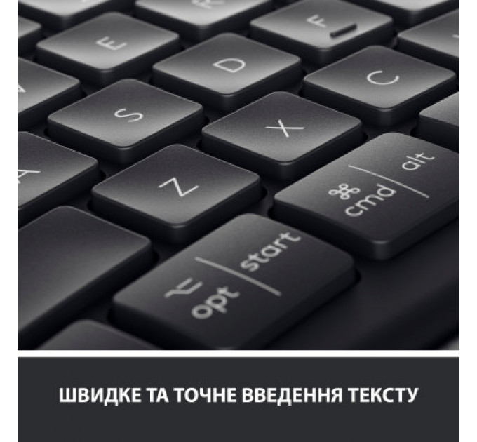 Клавіатура Logitech ERGO K860 for Business Bluetooth/Wireless UA Black (920-010352)