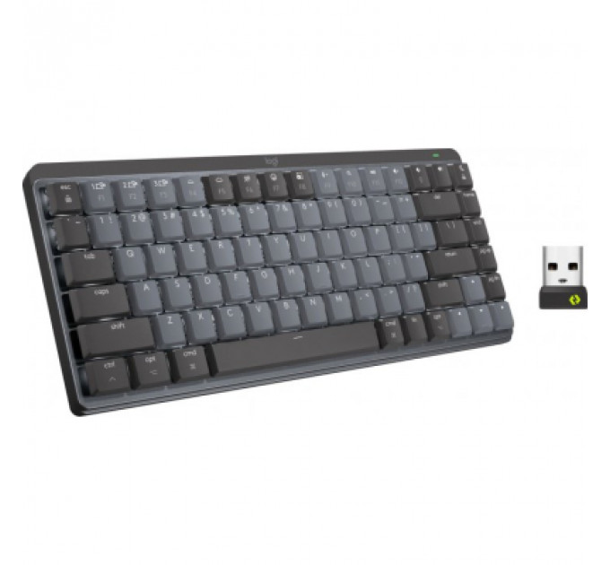 Клавіатура Logitech MX Mechanical Mini Illuminated UA Graphite (920-010782)