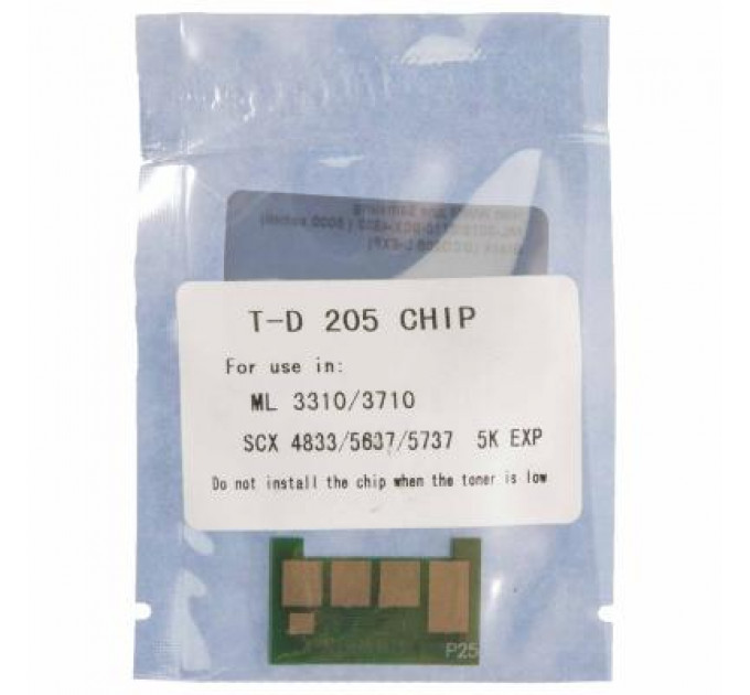 Чип для картриджа Samsung ML-3310/3710/SCX-4833 5К Black WWM (GCD205 L-EXP)