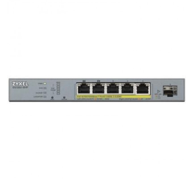 ZyXel Комутатор мережевий ZyXel GS1350-6HP-EU0101F