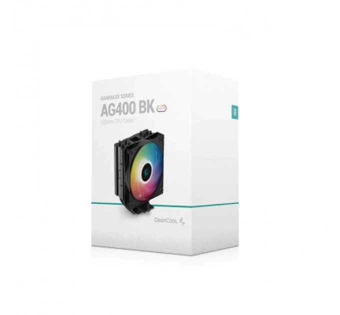 Кулер до процесора Deepcool AG400 BK ARGB (R-AG400-BKANMC-G-2)
