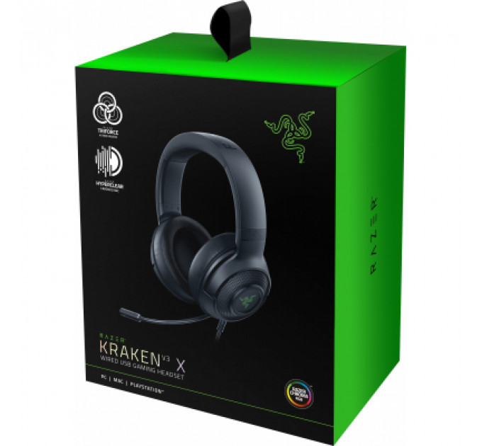 Навушники Razer Kraken V3 X USB Black (RZ04-03750300-R3M1)