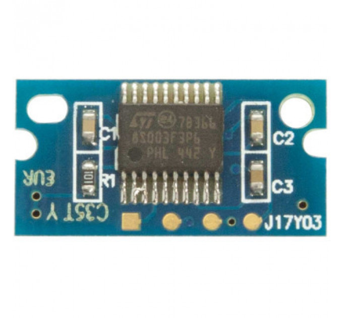 Чип для картриджа Konica Minolta Bizhub C35/35P JND, 8К Cyan AHK (1800844)