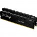 Kingston Fury (ex.HyperX) Модуль пам'яті для комп'ютера DDR5 64GB (2x32GB) 5600 MHz FURY Beast Black Kingston Fury (ex.HyperX) (KF556C40BBK2-64)