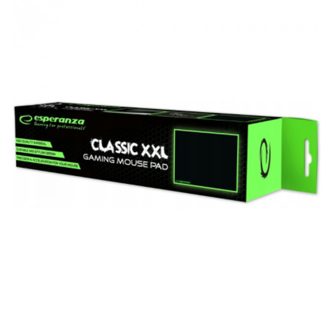 Килимок для мишки Esperanza Classic Control XXL Black (EGP106K)