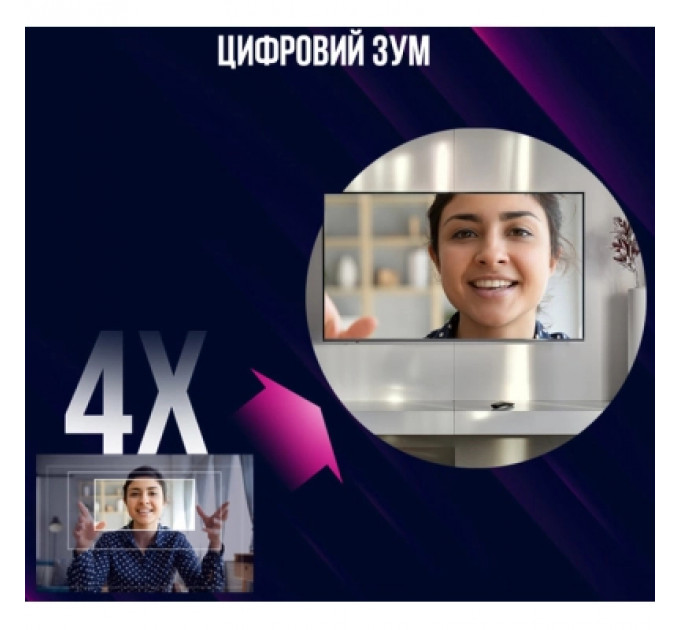Веб-камера Lorgar Rapax 701 Streaming 2K Blue (LRG-SC701BL)