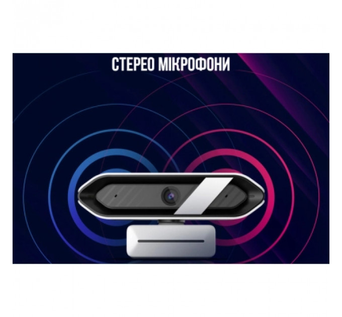 Веб-камера Lorgar Rapax 701 Streaming 2K Pink (LRG-SC701PK)