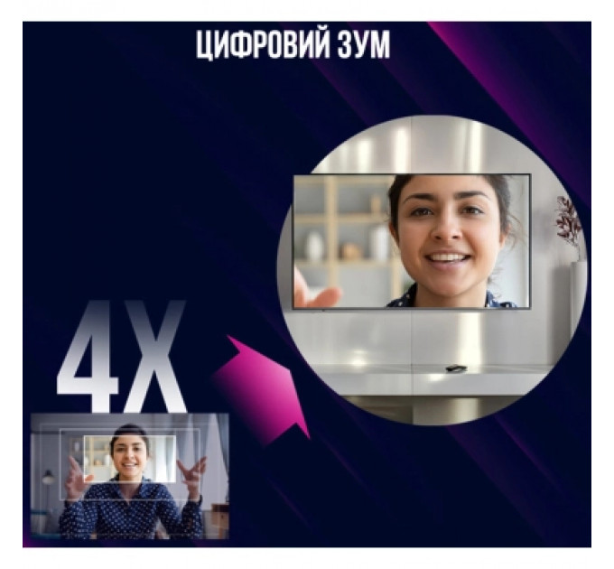 Веб-камера Lorgar Rapax 701 Streaming 2K Pink (LRG-SC701PK)