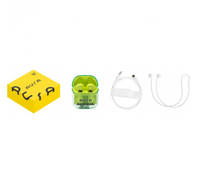 Навушники AURA 6 Green (TWSA6G)