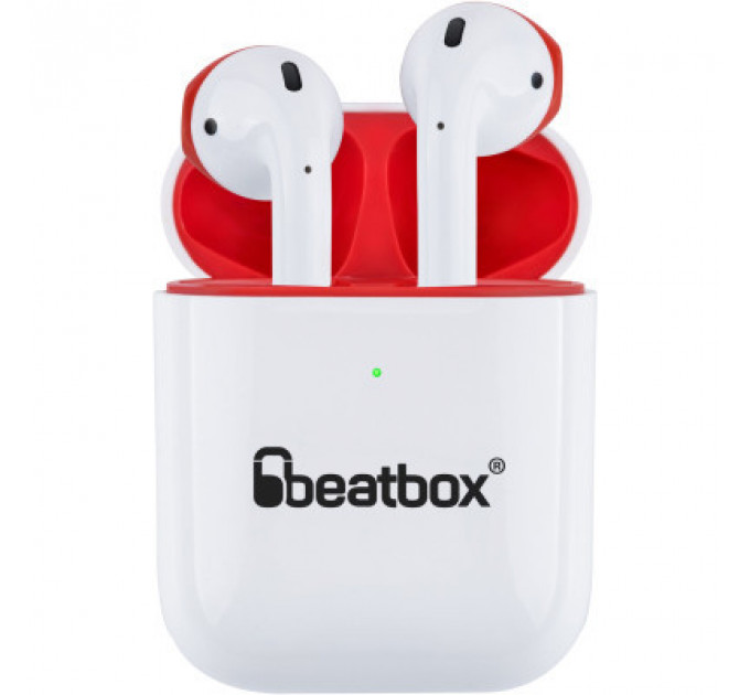Навушники BeatBox PODS AIR 2 Wireless Charging White-Red (bbpair2wcwr)
