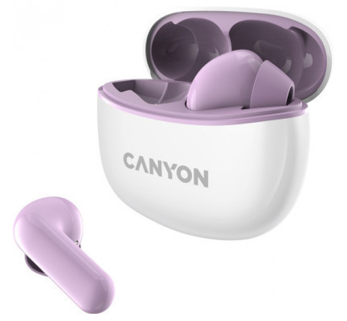 Навушники Canyon TWS-5 Purple (CNS-TWS5PU)