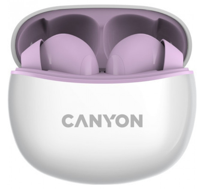 Навушники Canyon TWS-5 Purple (CNS-TWS5PU)
