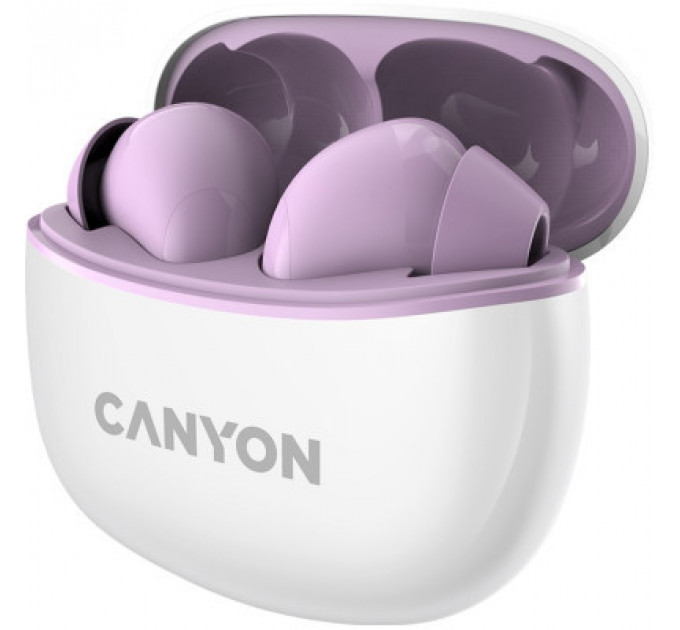 Навушники Canyon TWS-5 Purple (CNS-TWS5PU)