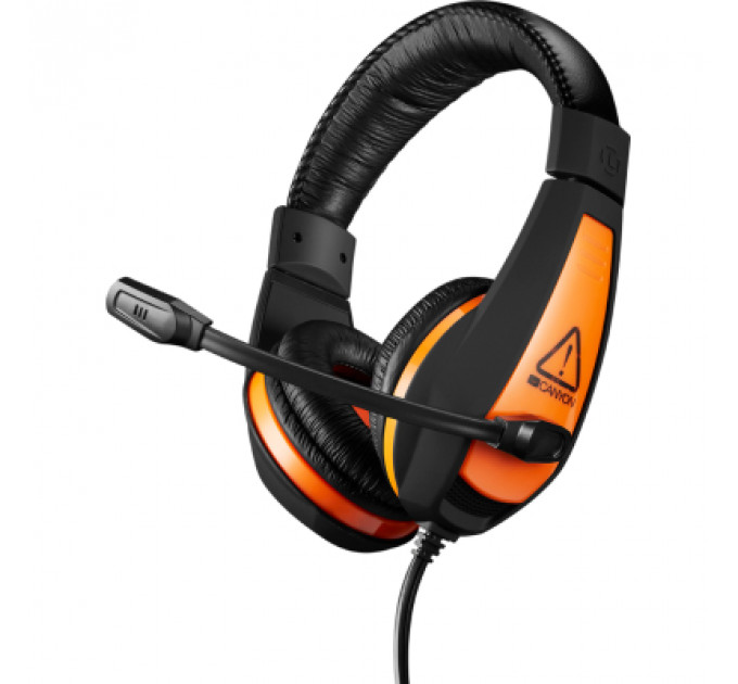 Навушники Canyon Star Raider GH-1A Black-Orange (CND-SGHS1A)