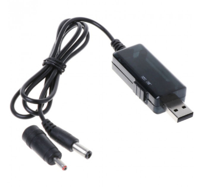 Кабель живлення USB 5V to DC 9V/12V 5.5*2.1/3,5*1,35 mm Dynamode (KWS-912V)