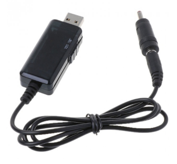 Кабель живлення USB 5V to DC 9V/12V 5.5*2.1/3,5*1,35 mm Dynamode (KWS-912V)