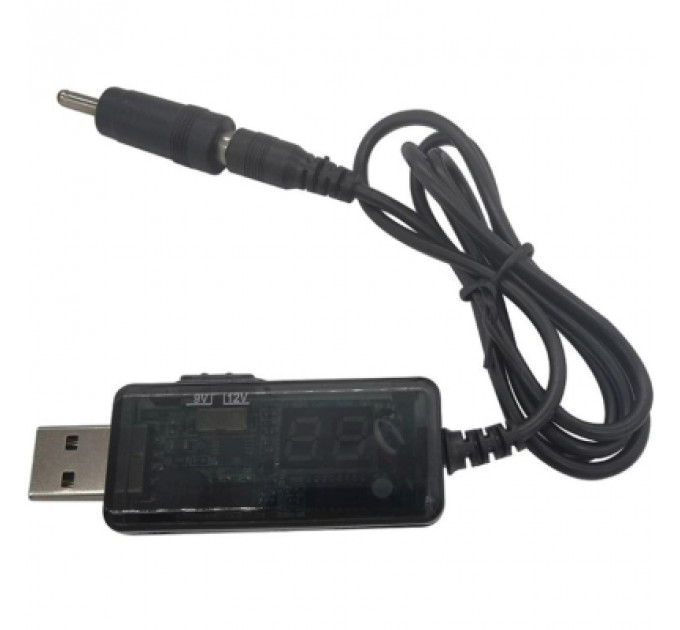 Кабель живлення USB 5V to DC 9V/12V 5.5*2.1/3,5*1,35 mm Dynamode (KWS-912V)
