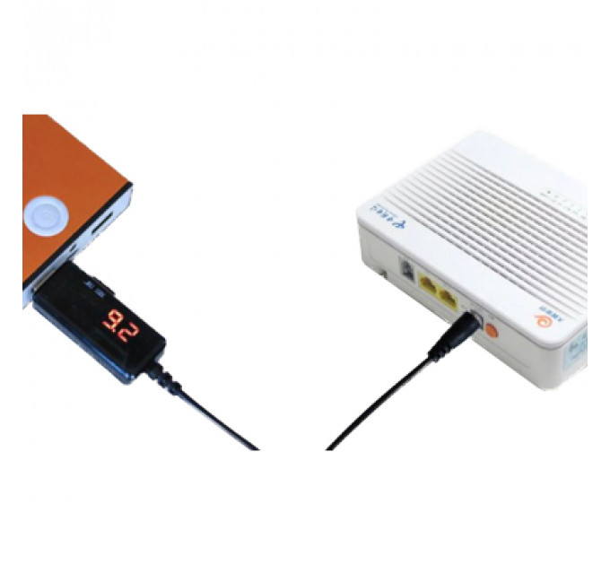 Кабель живлення USB 5V to DC 9V/12V 5.5*2.1/3,5*1,35 mm Dynamode (KWS-912V)