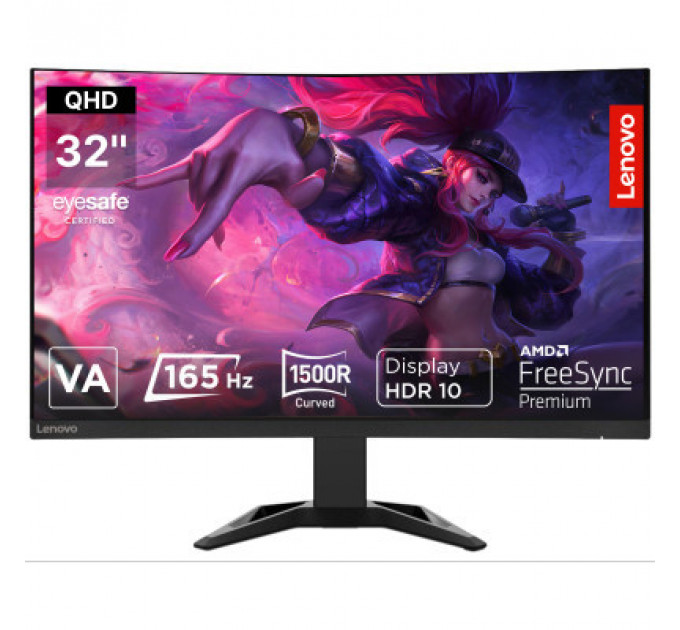 Монітор Lenovo G32qc-30 (66F2GAC1UA)