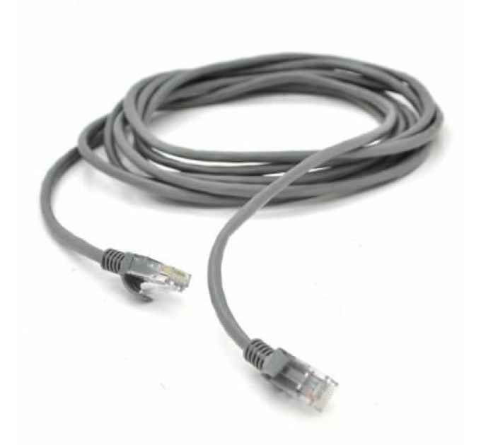 Патч-корд 25м, RJ-45, Cat.5e, CCA, біметал, сірий Ritar (PCR-CCA/25G / 00227)