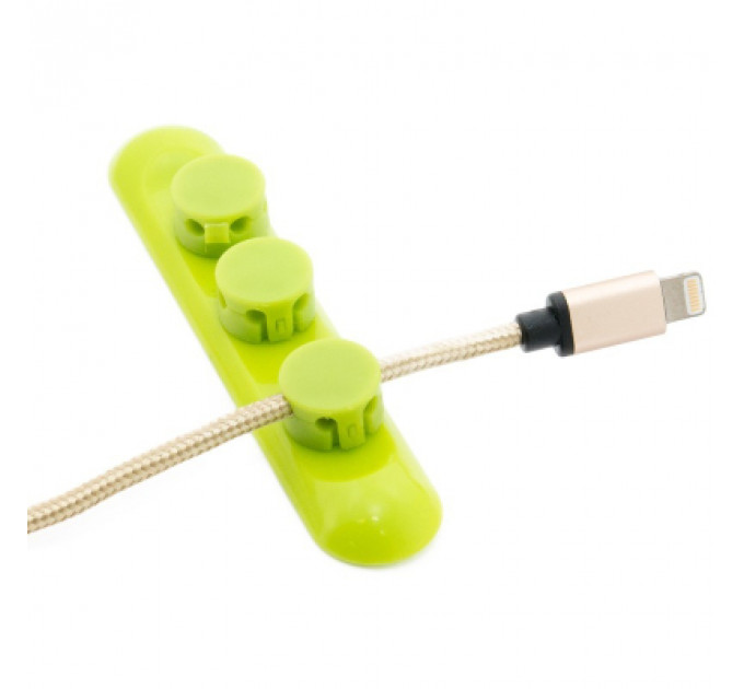 Тримач для кабелю Extradigital CC-952 Cable Clips, Green (KBC1704)