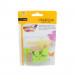 Тримач для кабелю Extradigital CC-948 Cable Clips butterfly, Green (KBC1713)