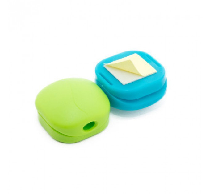 Тримач для кабелю Extradigital CC-950 Cable Clips, Green/Blue (KBC1714)