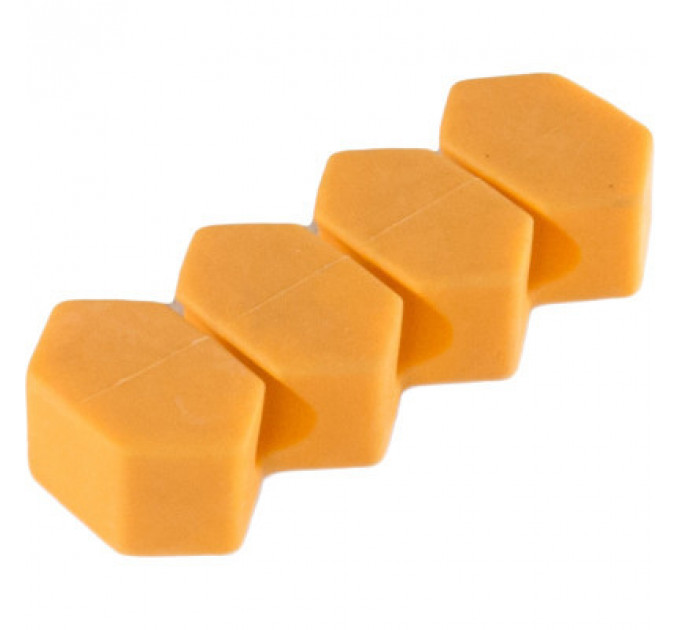 Тримач для кабелю Extradigital CC-963 Cable Clips, Black/Orange (KBC1804)