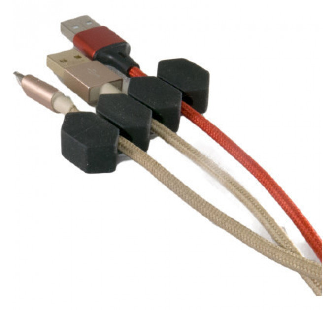 Тримач для кабелю Extradigital CC-963 Cable Clips, Black (KBC1808)